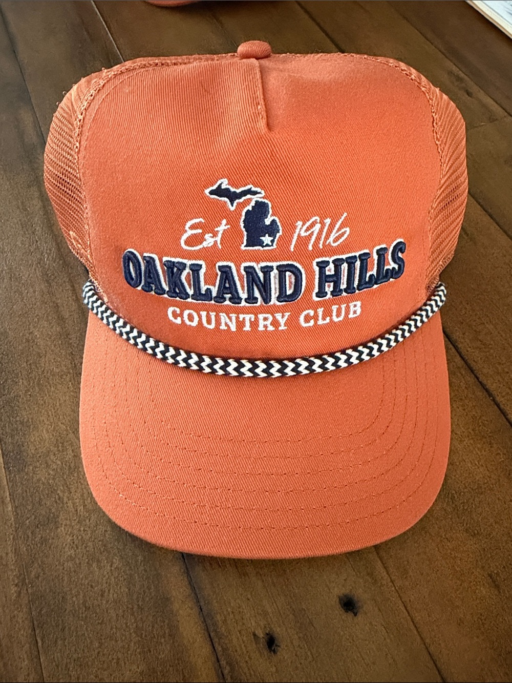 Oakland Hills Country Club Vintage Trucker Hat